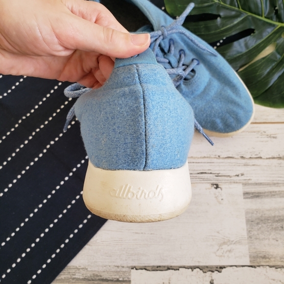 Allbirds| The Wool Runners Blue Size Mens 10 - Picture 6 of 9